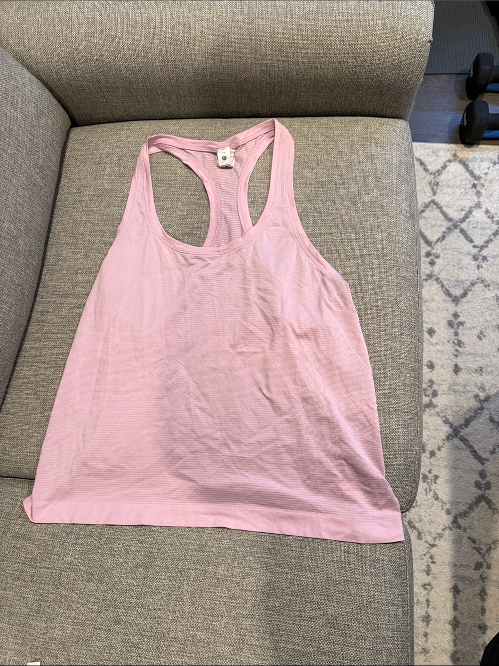 Light Pink Women's Racerback Tank Top